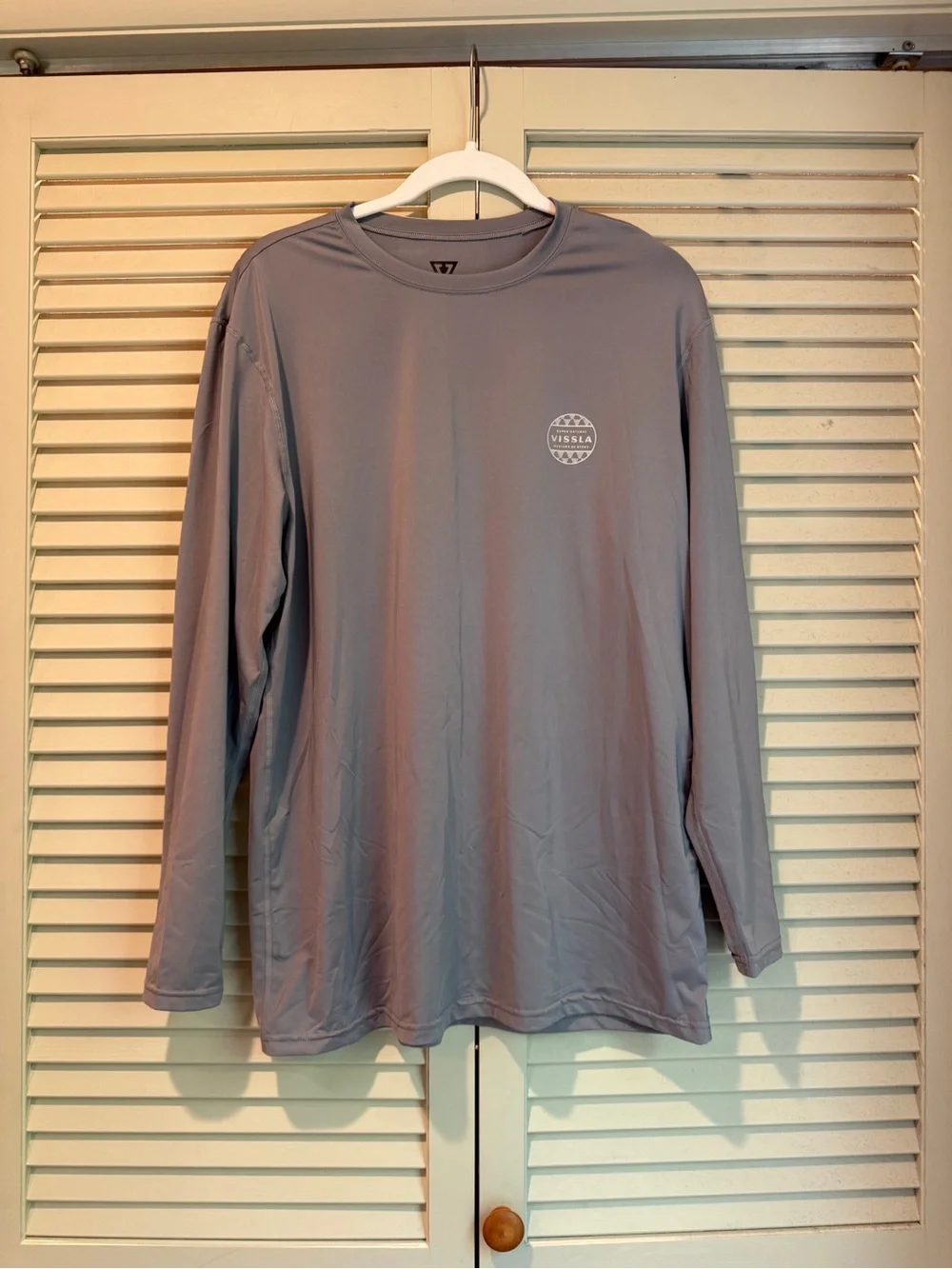 VISSLA Men's Long-Sleeve Sun Shirt - Gray